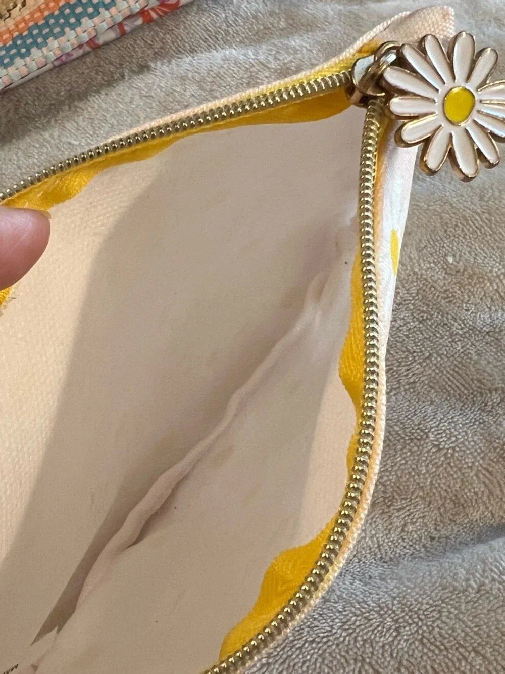 Lady Jayne Floral Pouch Bundle Woven Straw Clutch Ipsy Butterfly Daisy Set of 4